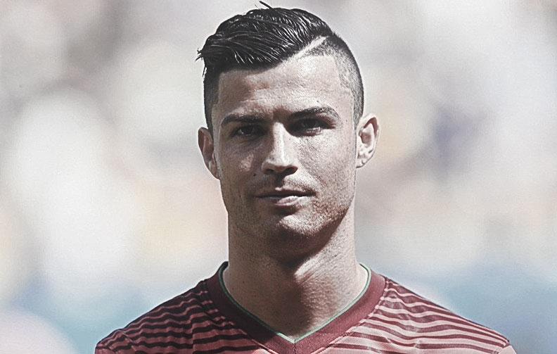 Ronaldo Undercut Hairstyle Модерна Ъндеркът Прическа